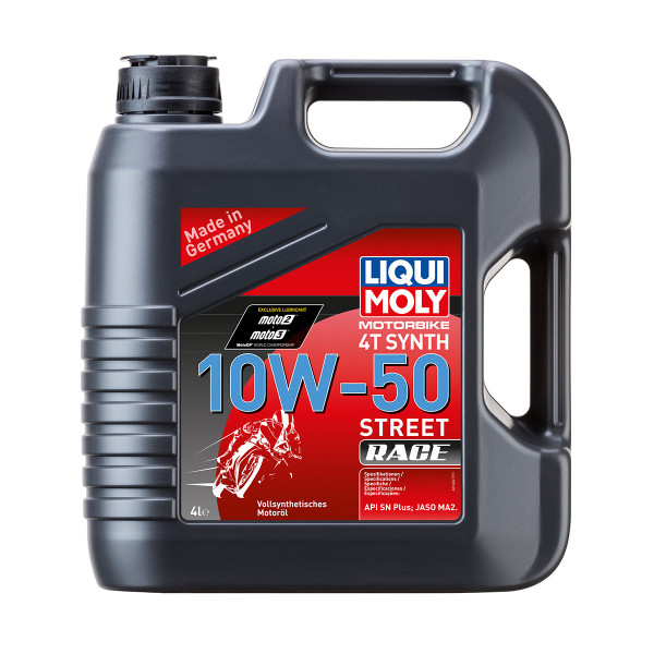 MOTORBIKE 4T  STREET RACE 10W50 4/1 L.MOLY 