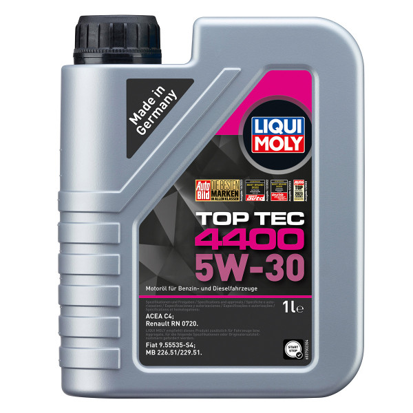 TOP TEC 4400 5W30 2319=3750 1/1  C4 RN0720 L.MOLY 