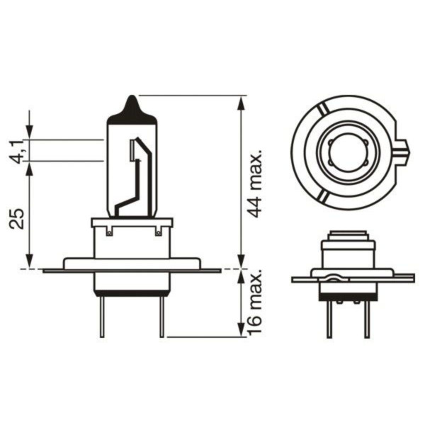 SIJAL 24/ H7 24V 1987302471 ( ) BOSCH 