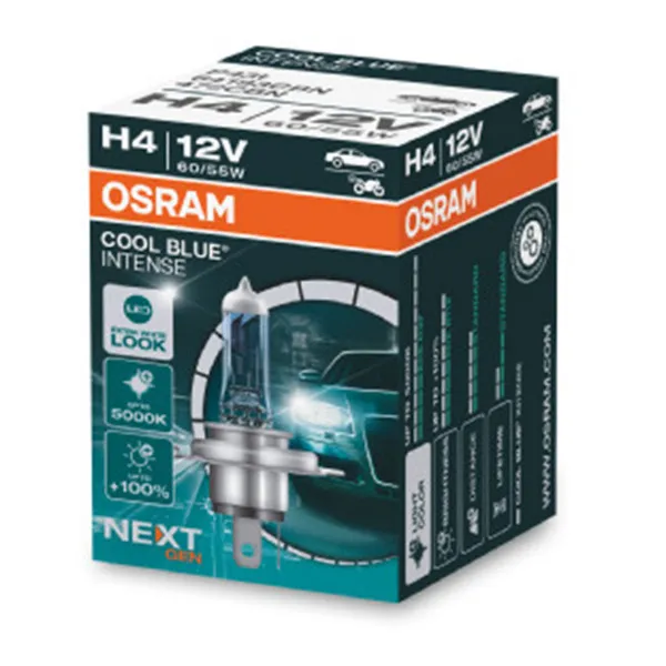 SIJAL 12/ H4 60/55W  64193CBN 60/55W P43T 5000K OSRAM 