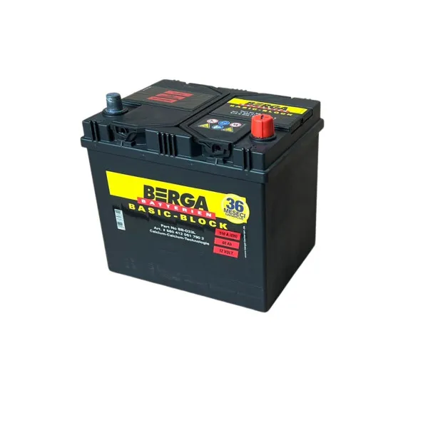 AKUM BERGA BASIC BLOCK  12V60AH D+ NORMAL BB-H5-60 