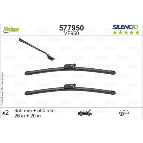 METL 577950 650/500 VALEO SILENCIO 