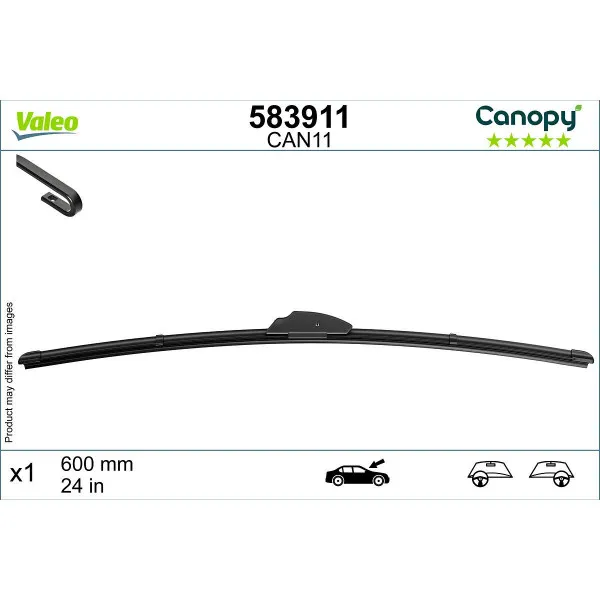 MET 583911 FLAT CAN11 CANOPY VALEO 