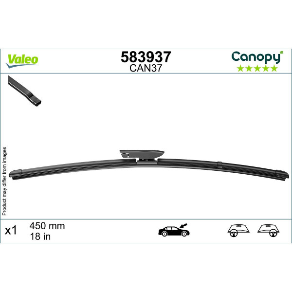 MET 583937 FLAT CAN37 CANOPY VALEO 