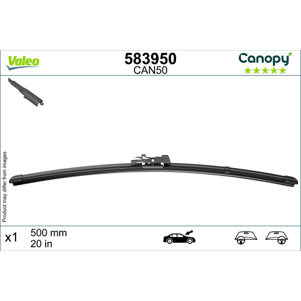 MET 583950 FLAT CAN50 CANOPY VALEO 
