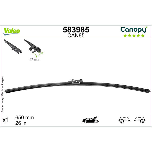 MET 583985 FLAT CAN85 CANOPY VALEO 