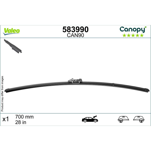 MET 583990 FLAT CAN90 CANOPY VALEO 