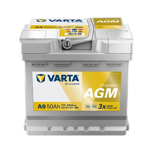 AKUM VARTA AGM START STOP 12V50AH D+ A9 ( 61217623131 ) 