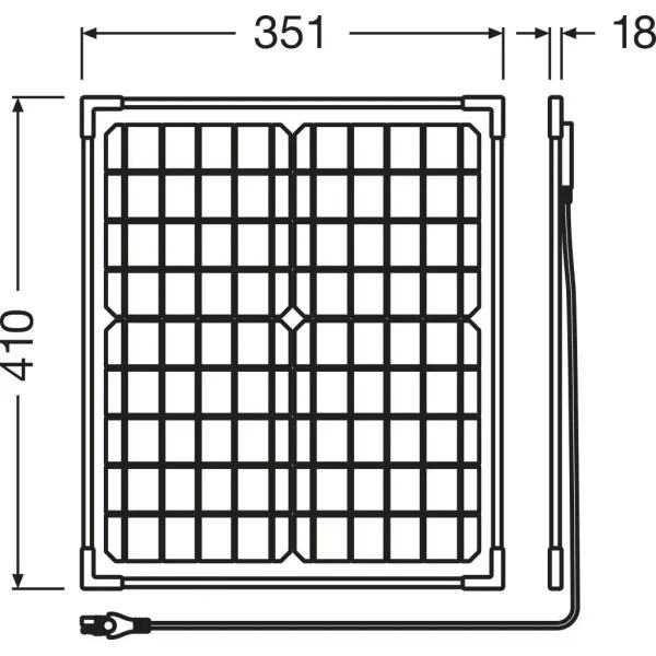 SOLARNI PANEL OSP2000 20W FS1 OSRAM 