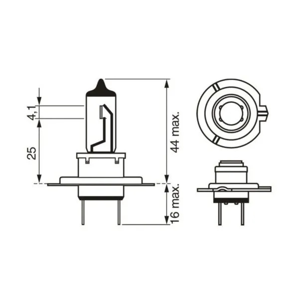 SIJ 12V H7 1987301145 ( ) PLUS 200 GIGALIGHT BL BOSCH 