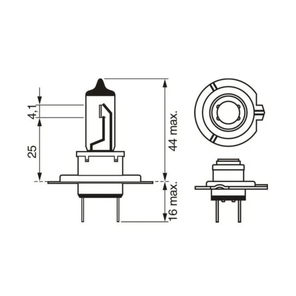 SIJ 12V H7 PAR 1987301436 ( ) PLUS 200 GIGALIGHT DBL BOSCH 