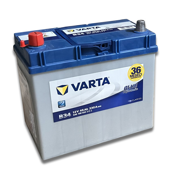 AKUM VARTA BLU DYN 12V45AH L+ ASIA B34 ( EB457 ) 