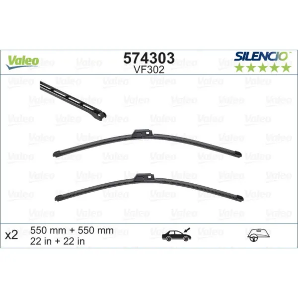 METL VM302 574303 ( 119323 ) VALEO 550/550 A4,A6 