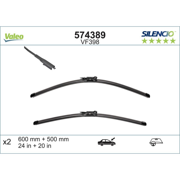 METL VM398 574389 ( 119294 ) VALEO 600/500 