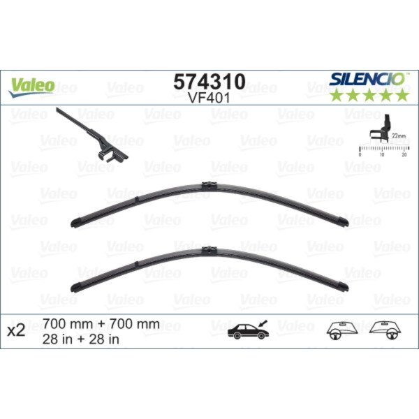 METL VM401 574310 ( 119383 ) VALEO 700/700 