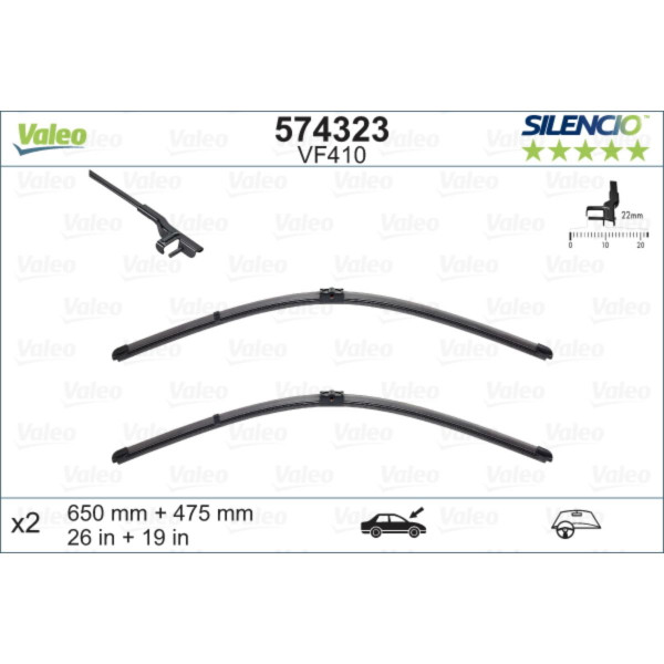 METL VM410 574323 ( 119393 ) VALEO 650/475 C5 