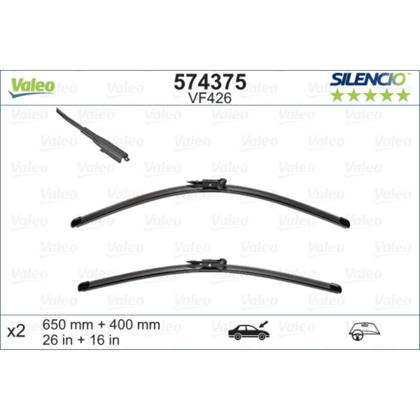 METL VM426 574375 ( 119385 ) VALEO 650/400 CORSA D 