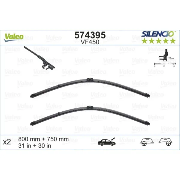 METL VM450 574395 ( 119451 ) VALEO 800/750 CTRT.C4 