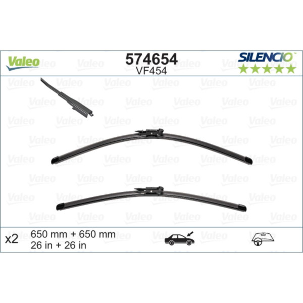 METL VM454 574654 ( 119422 ) VALEO 650/650 AUDI Q7 