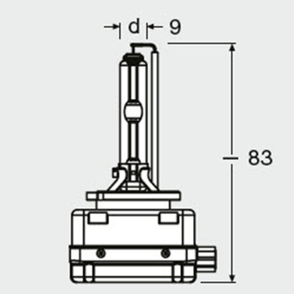SIJAL XENON / D3S 66340 35W PK32D-5 OSRAM 