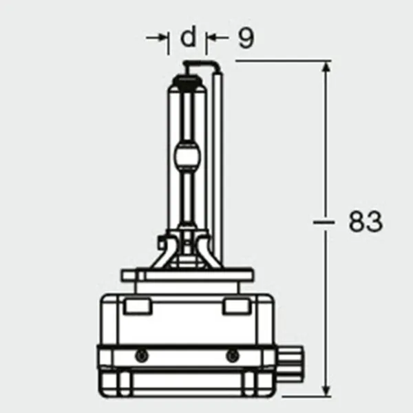 SIJAL XENON / D3S 66340 35W PK32D-5 OSRAM 