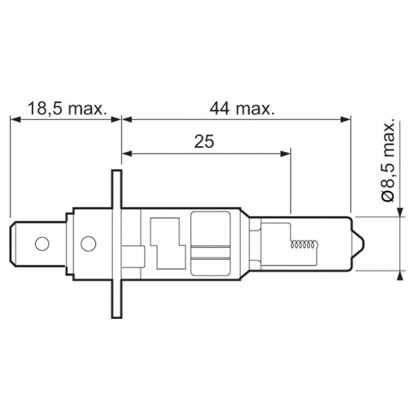 SIJ 12/55W H1 A.V. 32507 (64150ALS 32506 ) VALEO 