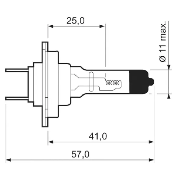 SIJ 12/55W H7 32009 (48328 32008 58052) VALEO 