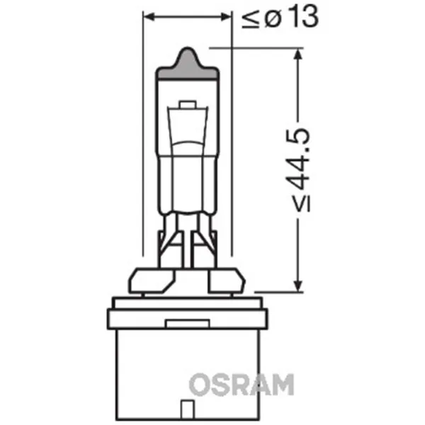 SIJAL 12V/ H27W/1 880 27W PG13 FAS OSRAM 