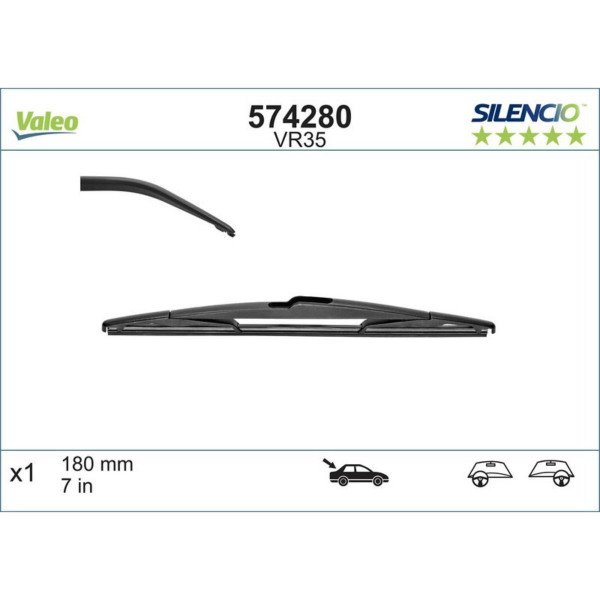 METL VM35 574280 VALEO ZAD. 180 MM C4 CUPE 