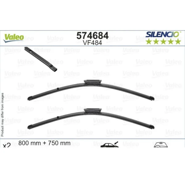 METL VM484 574684 ( 119454 ) VALEO 800/750 MM C4  PICASS -15 