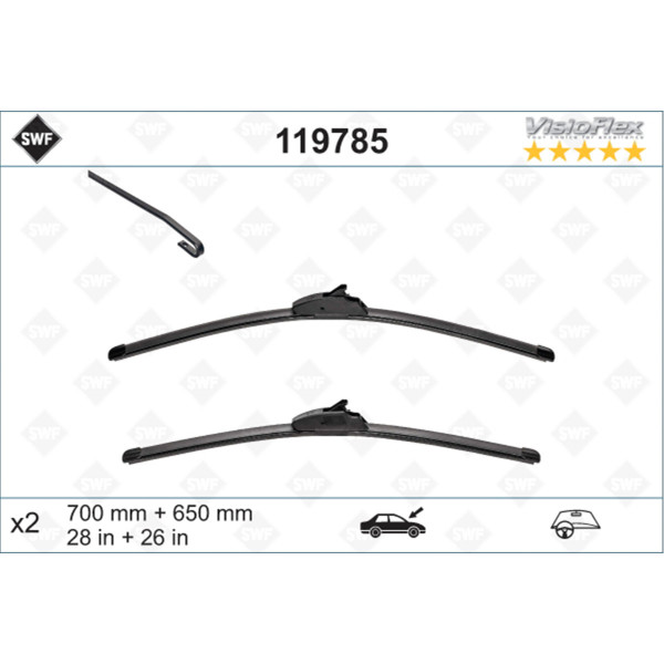 METL 119785 ( VM218 574285 ) SWF 700/650 PEUGE 307 