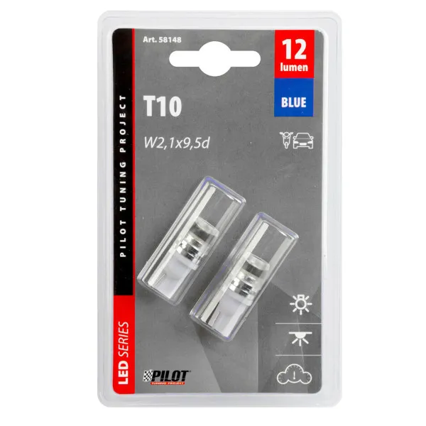 SIJ LED 58148 1W T10 PLAVA 