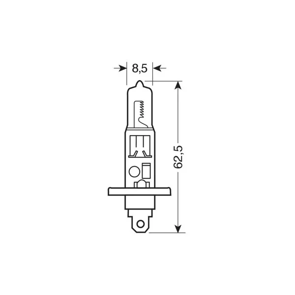 SIJ 58166 12V H1 55W XENON PAR 