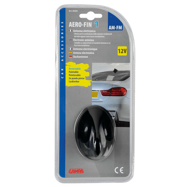 ANTENA 40265 LAMPA AERO-FIN 1 CRNA 