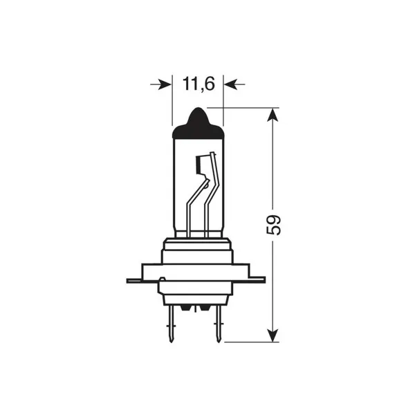 SIJ 12VH7 55W 58196 PAR BLU-XENON 
