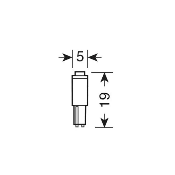 SIJ LED 58472 12V UBOD HYPER BLUE LED PAR 