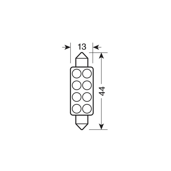 SIJ LED 58437 12V SULF PLAVA PAR 