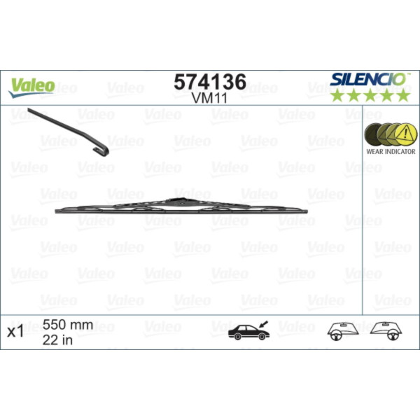 METL VM11 574136 VALEO SILENCIO 