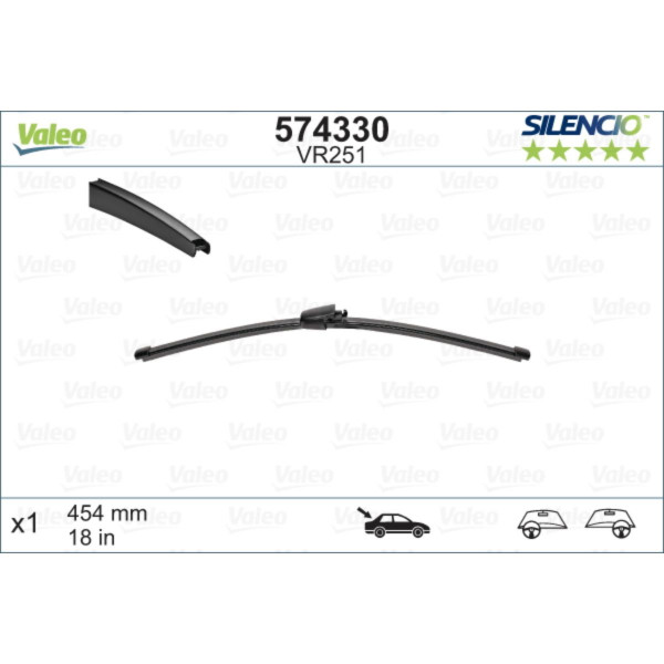 METL ZAD VM251 574330 (119503) VALEO SILENCIO 