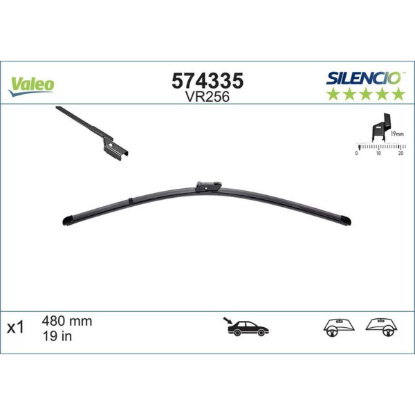 METL ZAD VM256 574335 VALEO SILENCIO 