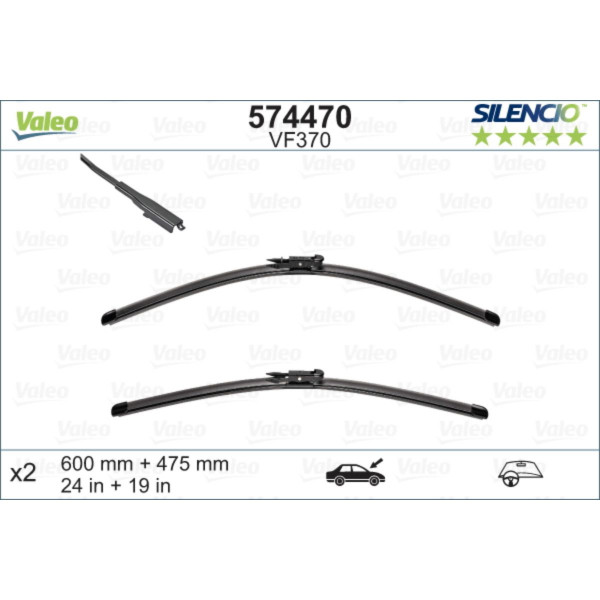METL VM370 574470 600/475 VALEO SILENCIO 