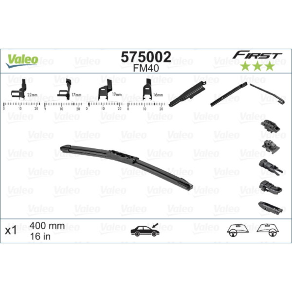 METL VALEO VFB40 575002=575782 FIRST FLATE 