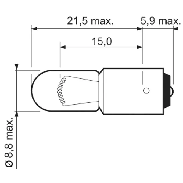 SIJ 12/4W 327 X2 32132 B.E. BLISTER VALEO 32702 