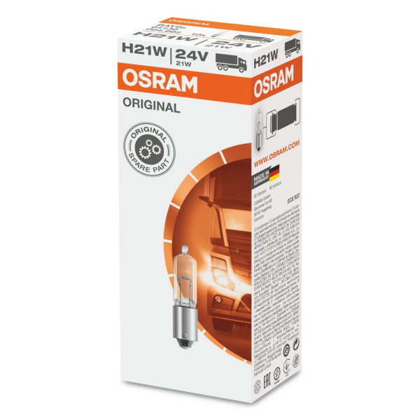 SIJAL 24V/ H21W 64138 21W BAY9S OSRAM 