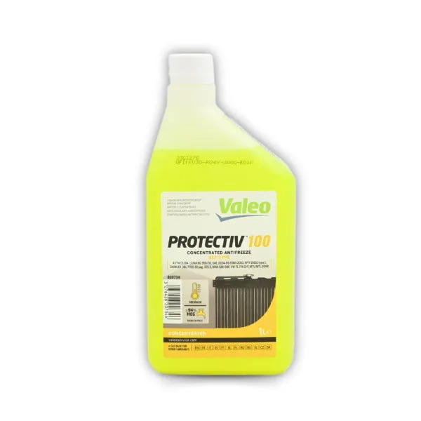 ANTIFRIZ VALEO G12 100% 1/1 820734=820199 PROTECT ZUTI (12X) 