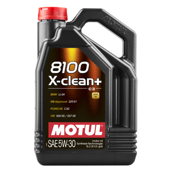 MOTUL 8100 X-CLEAN+ 504 507 5W30 5/1 