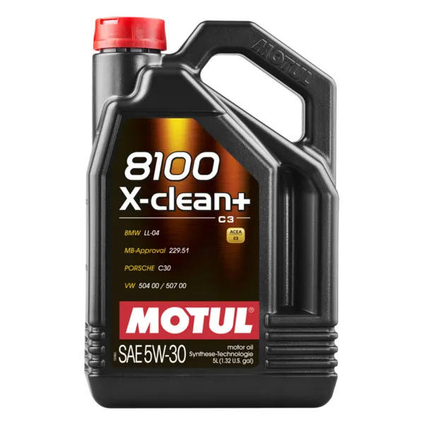 MOTUL 8100 X-CLEAN+ 504 507 5W30 5/1 